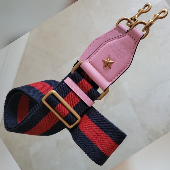 Gucci Dionysus Bamboo Top Handle Colorblock Handbag w Web Crossbody Strap - Picture 3 of 12